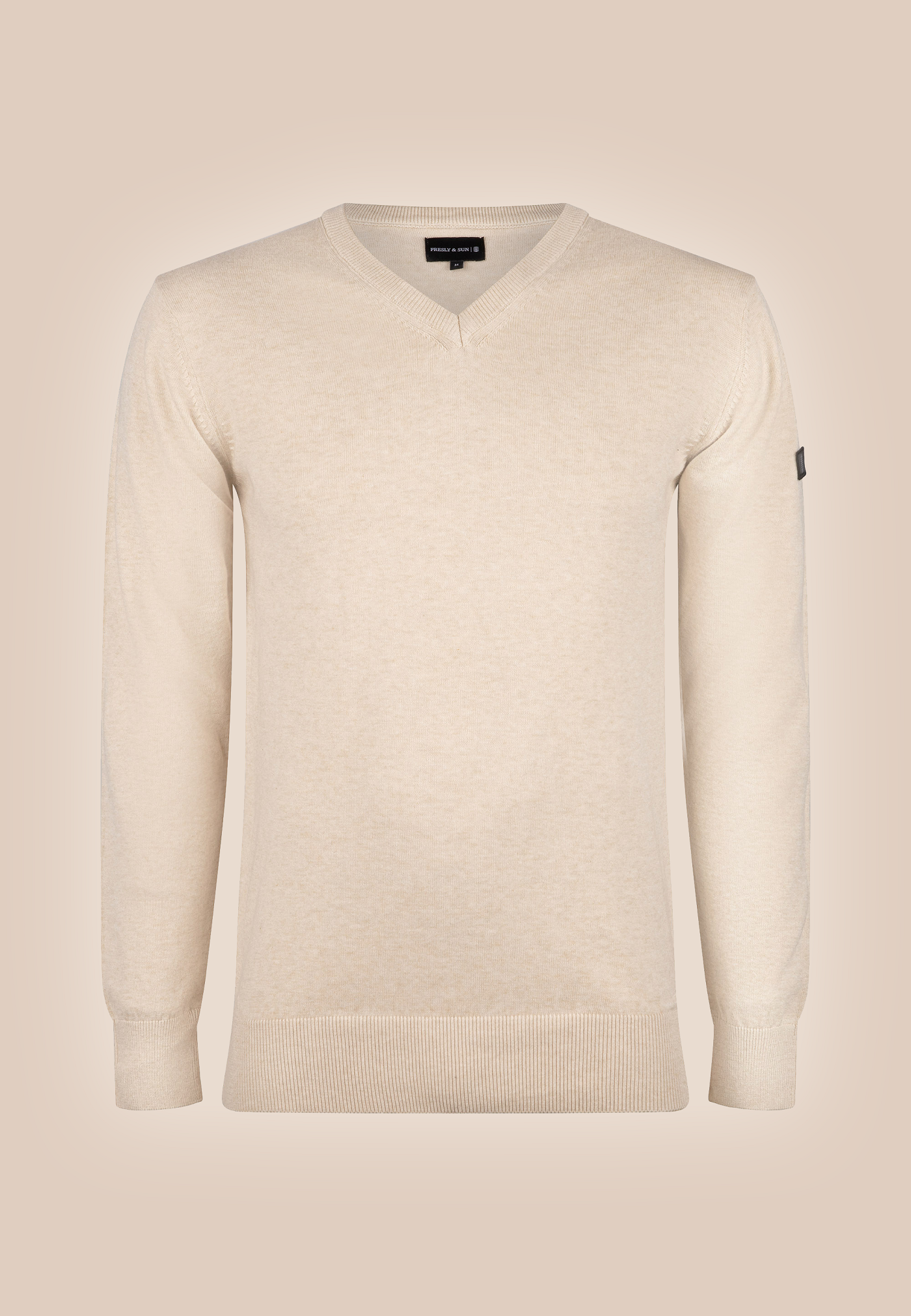 Al V-neck knitted pullover