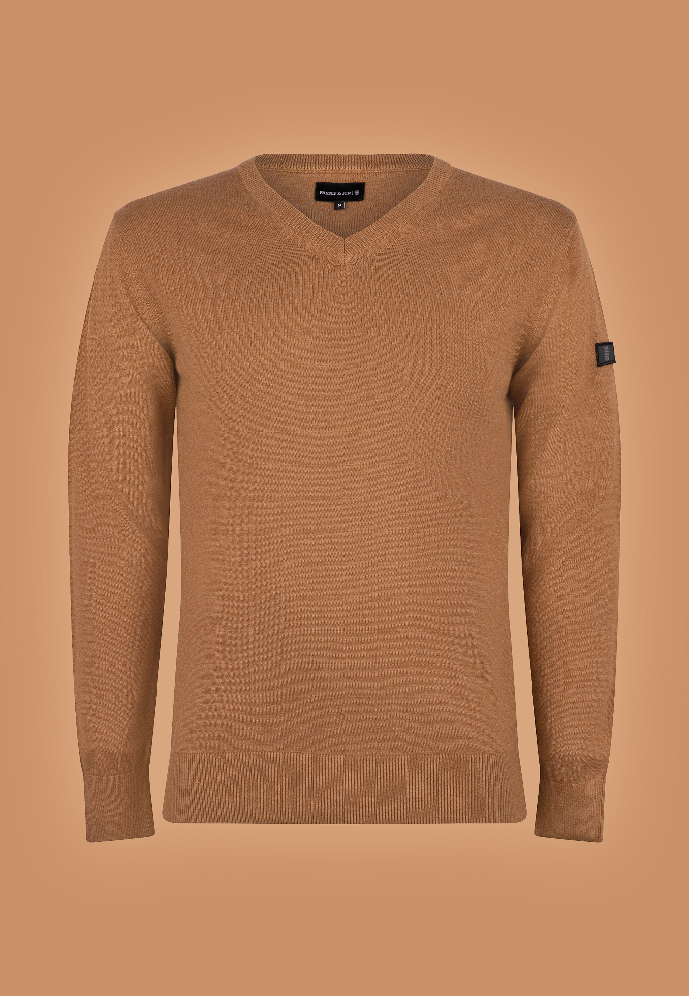 Al V-neck knitted pullover