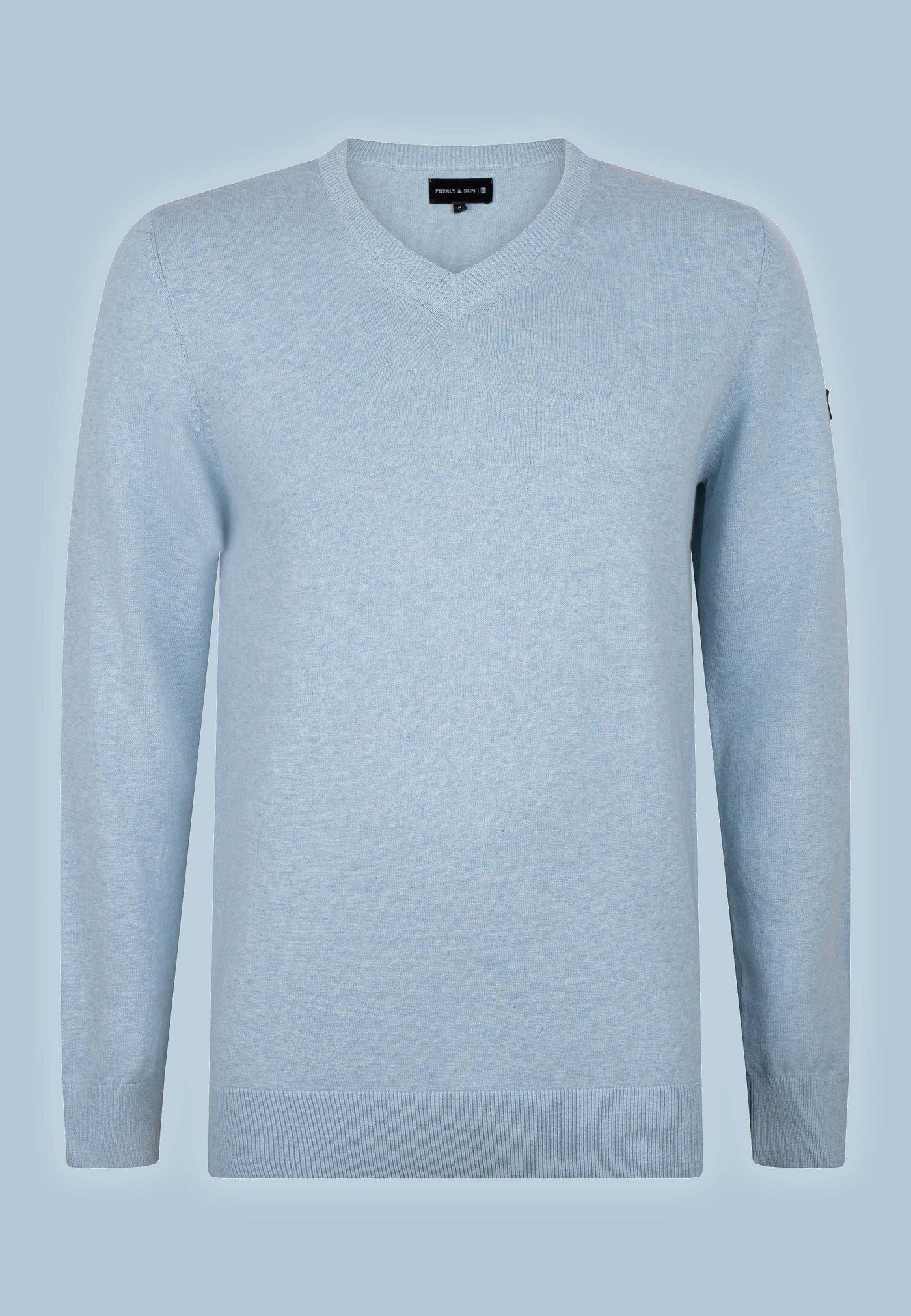 Al V-neck knitted pullover