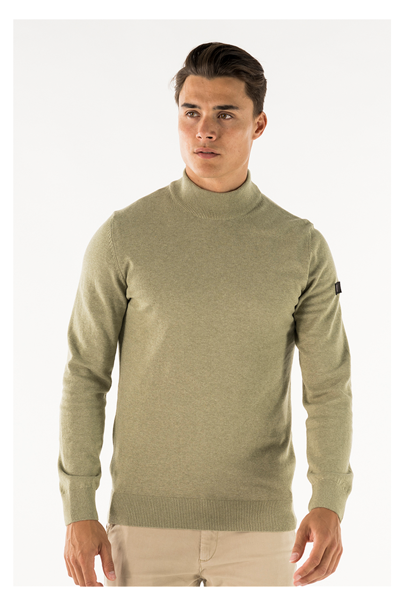 Jordan mock turtle pullover