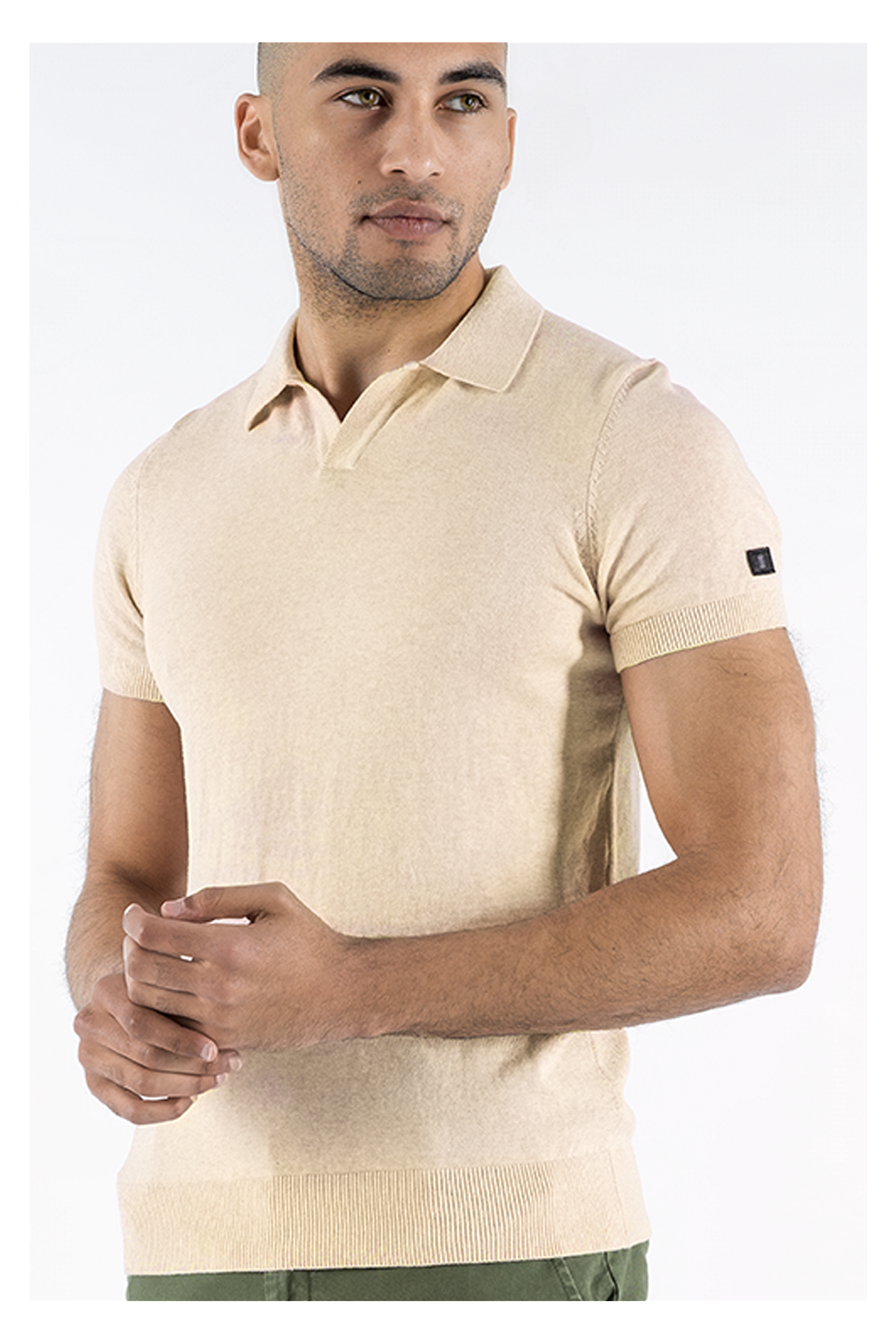 Luca knitted polo