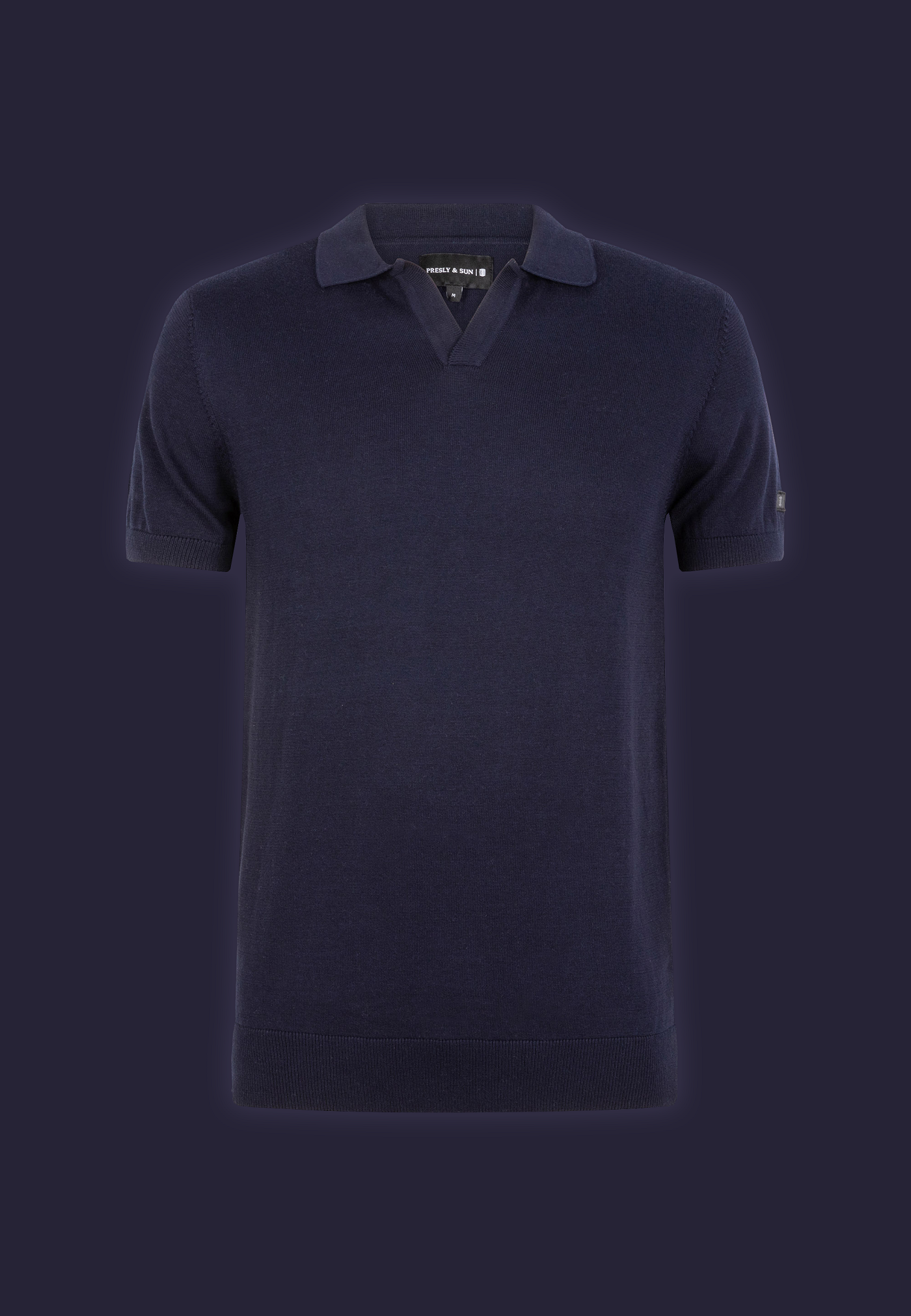 Luca knitted polo