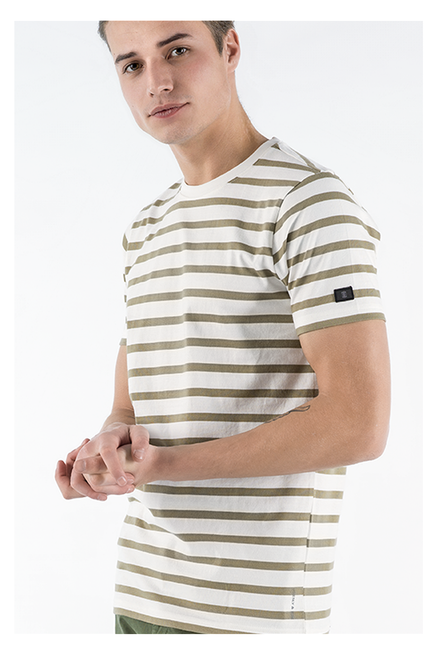 Tim Basic striped T-shirt