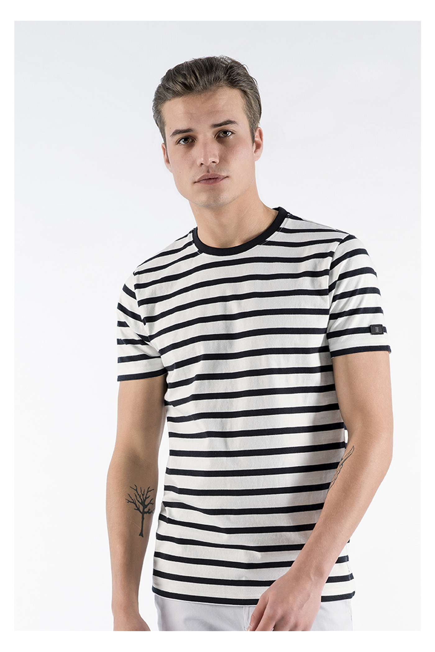 Tim Basic striped T-shirt