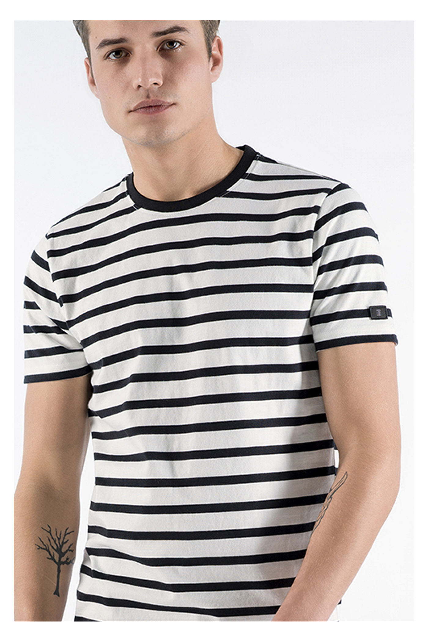 Tim Basic striped T-shirt