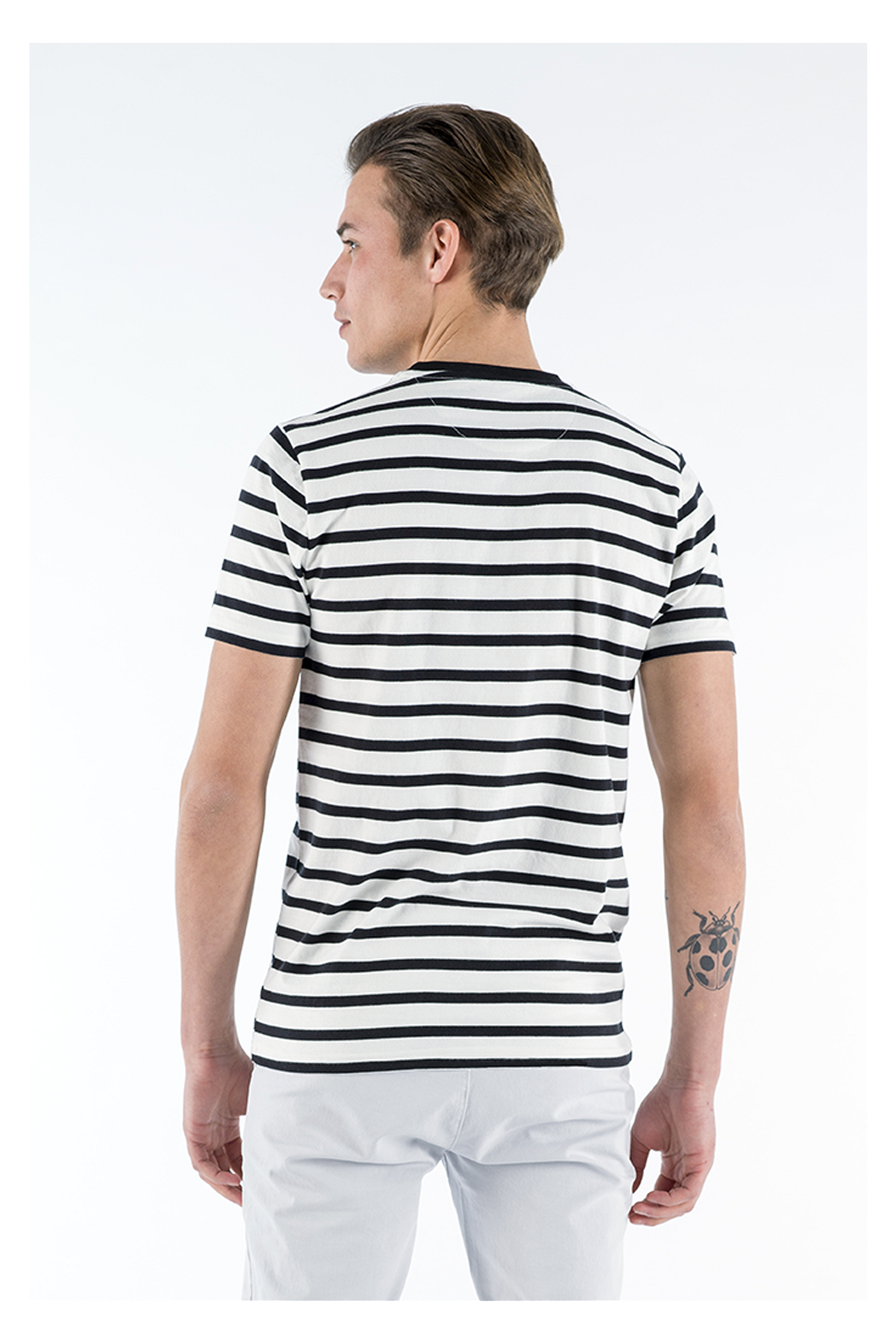 Tim Basic striped T-shirt