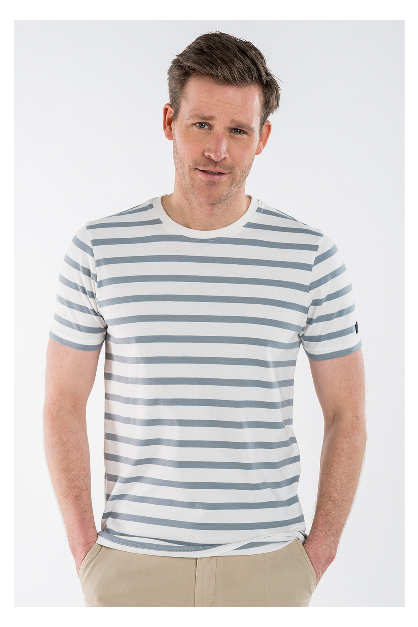 Tim Basic striped T-shirt