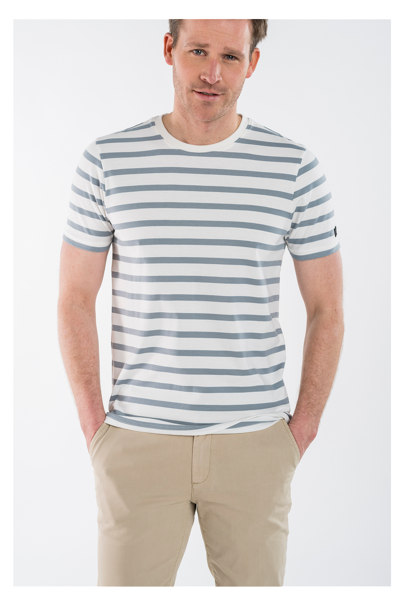 Tim Basic striped T-shirt