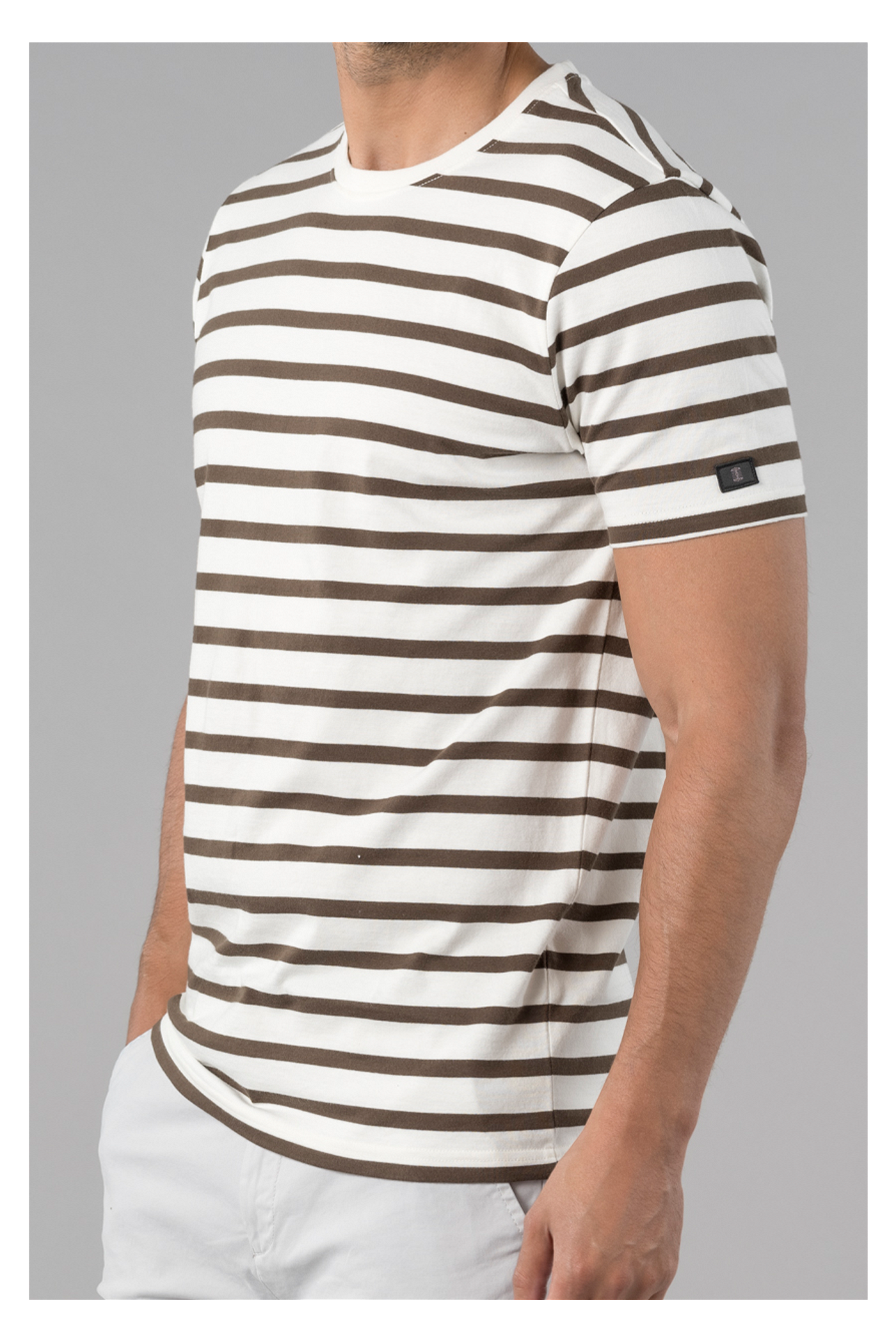 Tim Basic striped T-shirt