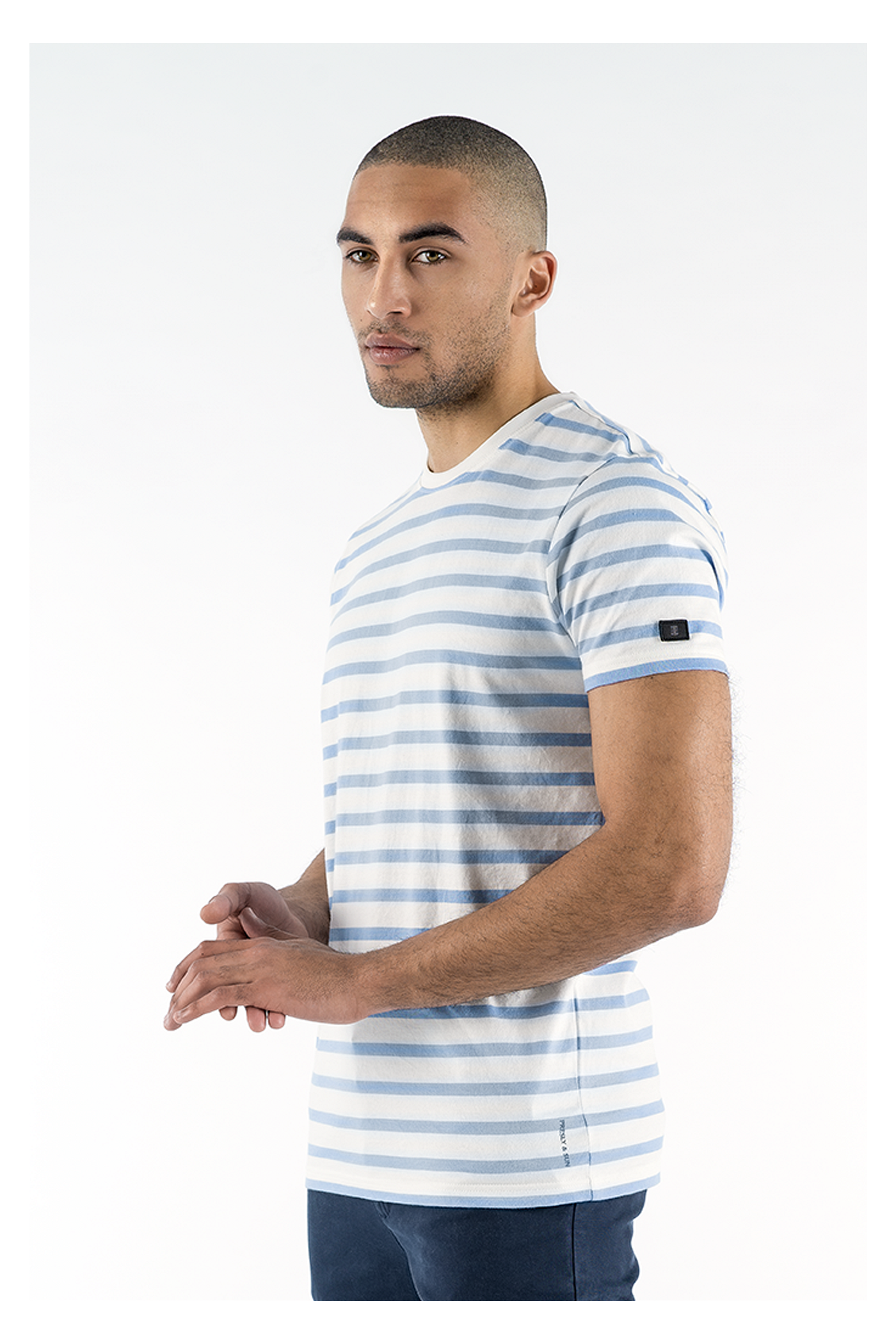 Tim Basic striped T-shirt