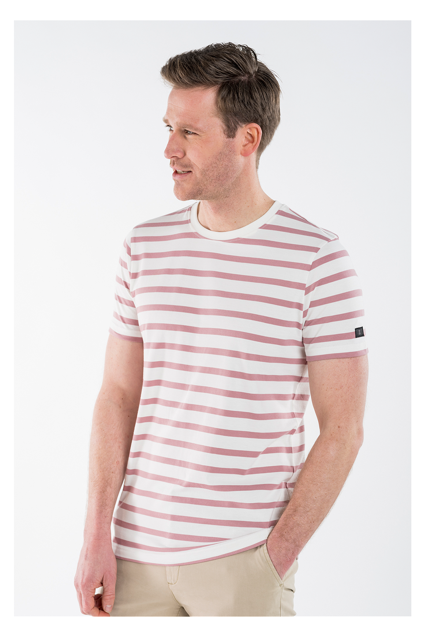 Tim Basic striped T-shirt