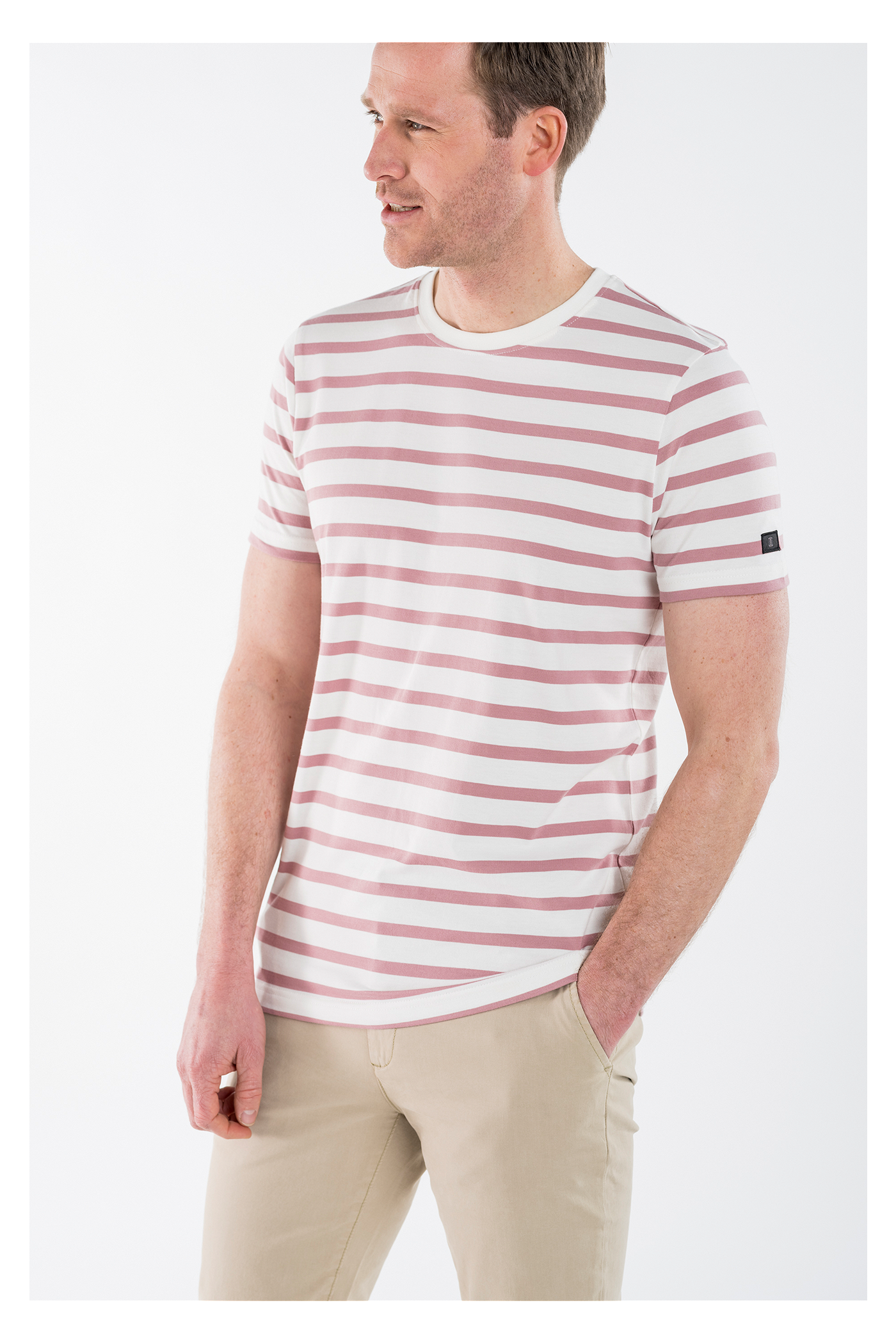 Tim Basic striped T-shirt