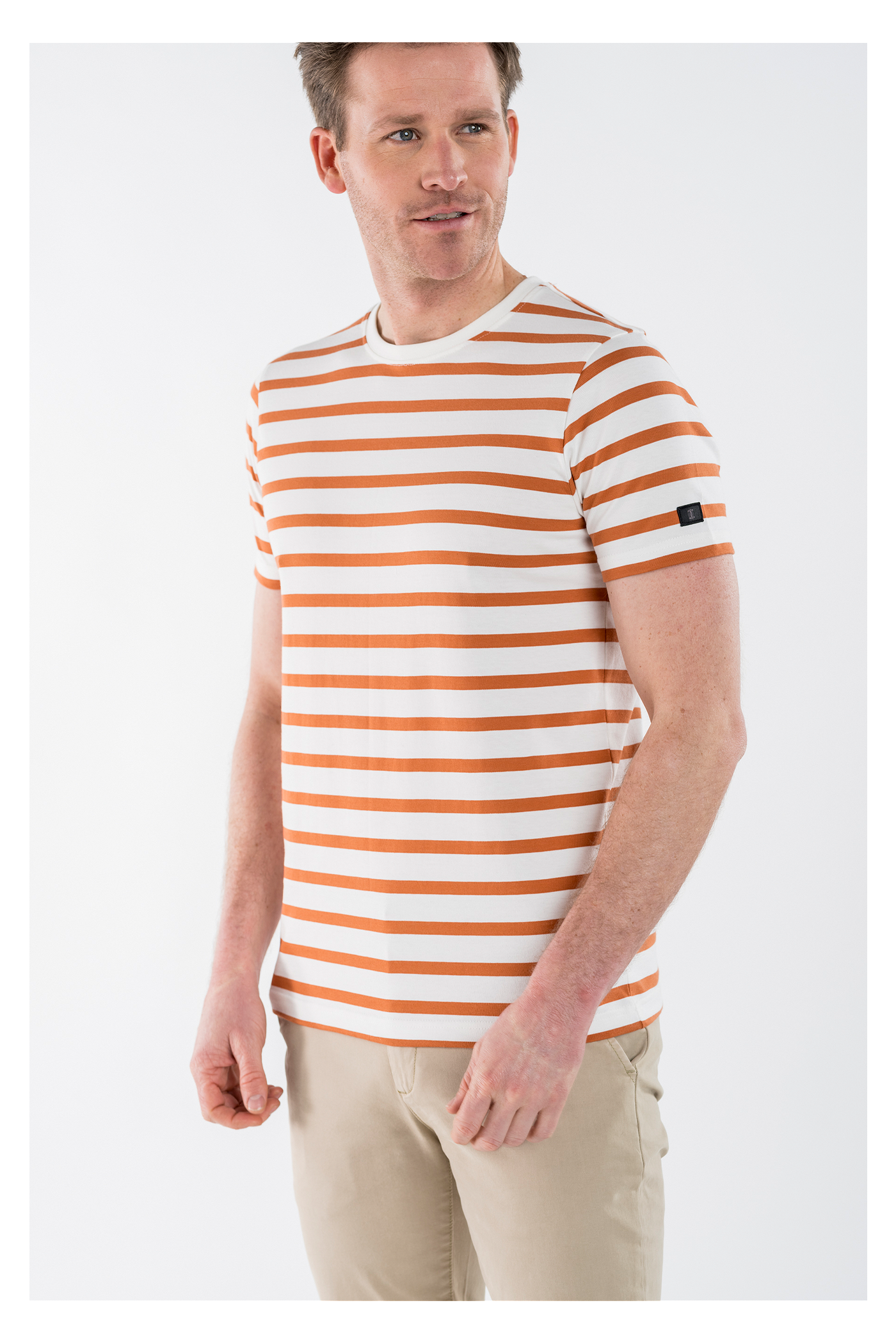 Tim Basic striped T-shirt