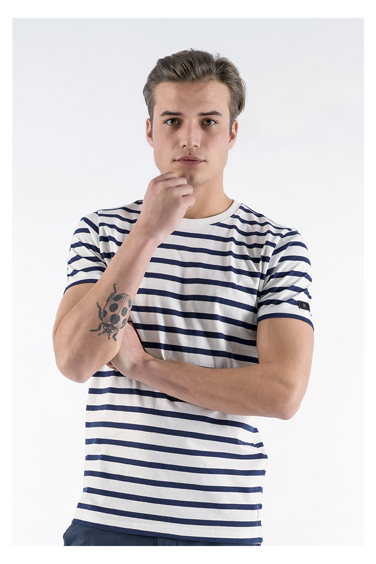 Tim Basic striped T-shirt